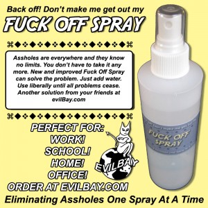 Fuck Off Spray